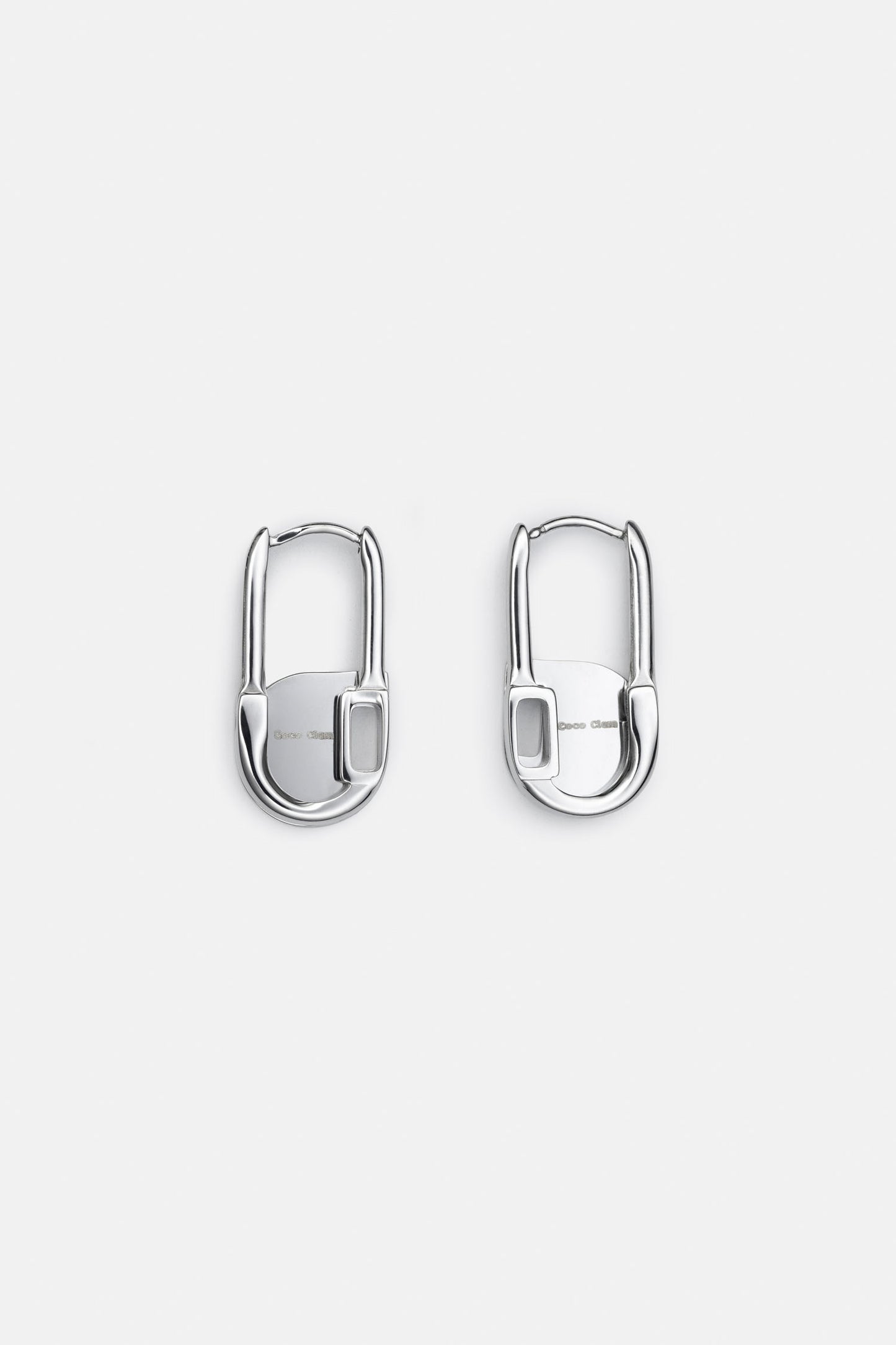 Stitch Marker Earring in Silver