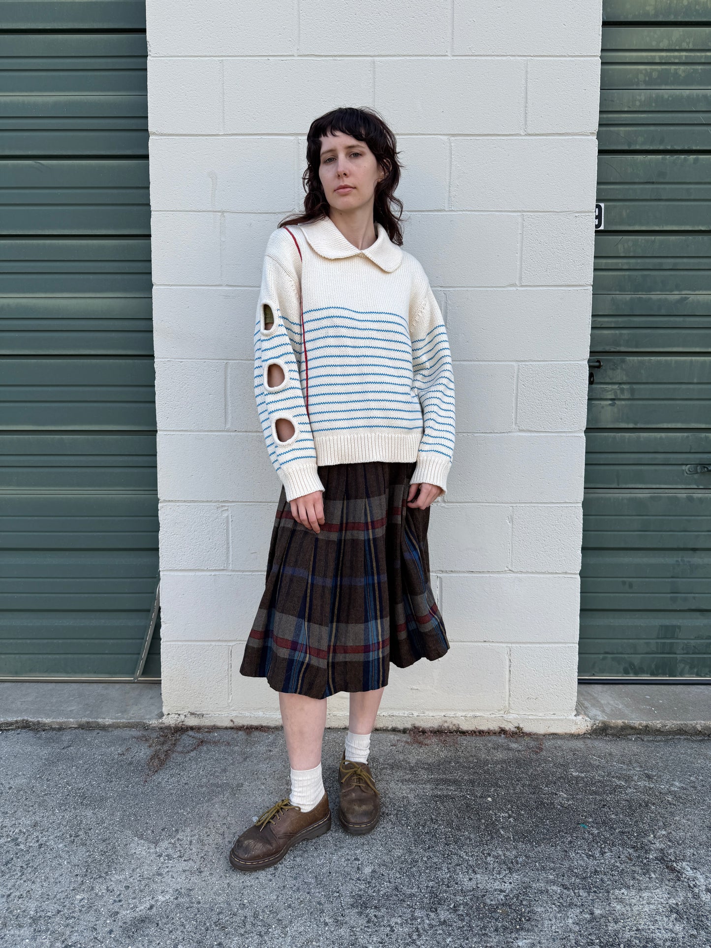 Sheet of Paper Knit Sweater