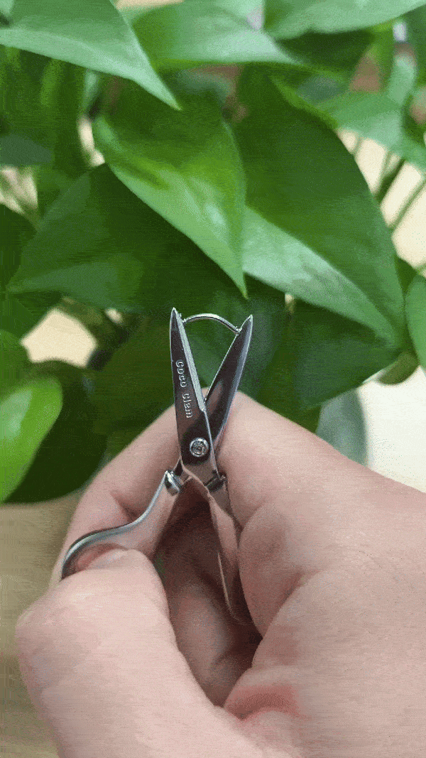 Scissor Earrings in Silver