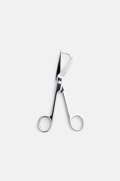 Bandage Scissors Earring in Silver