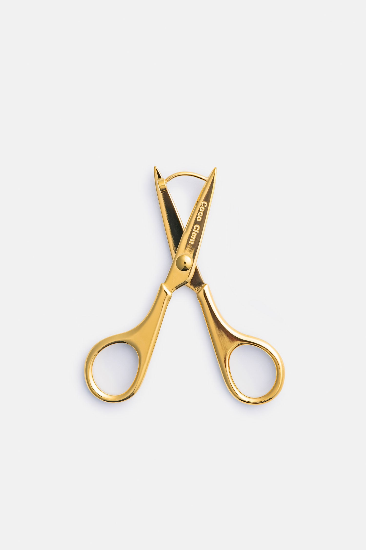 18K Gold Scissor Earrings – Hypoallergenic & Waterproof – Coco Clem