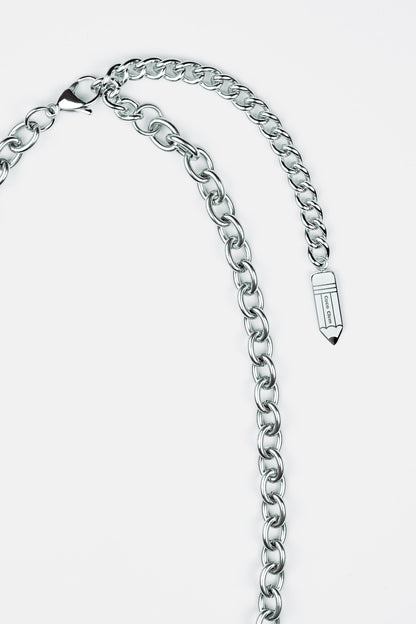 Scissor Necklace in Silver