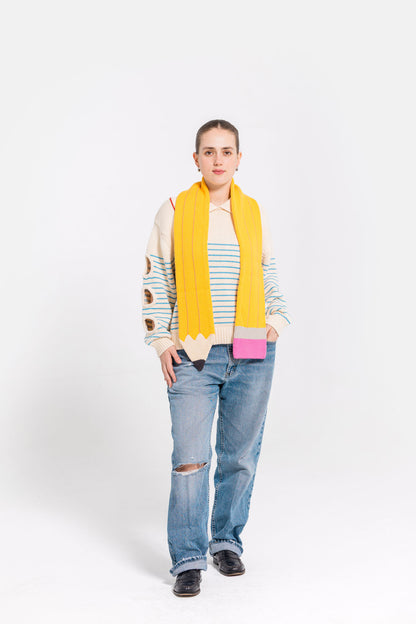 No. 2 Pencil Scarf