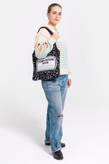 Composition Notebook Tote Bag
