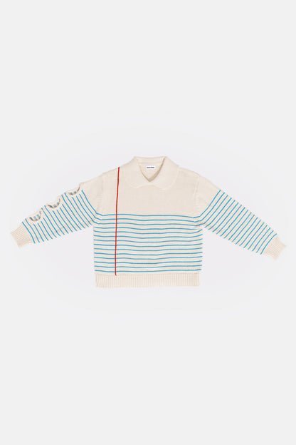 Sheet of Paper Knit Sweater