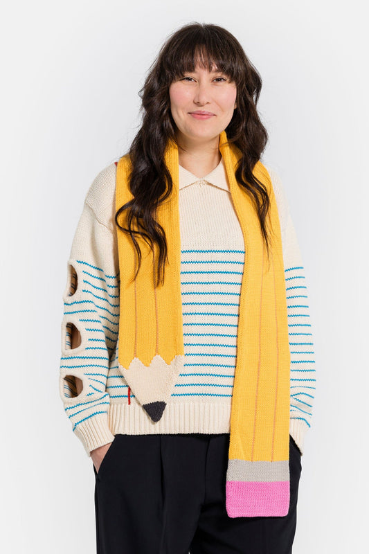 No. 2 Pencil Scarf