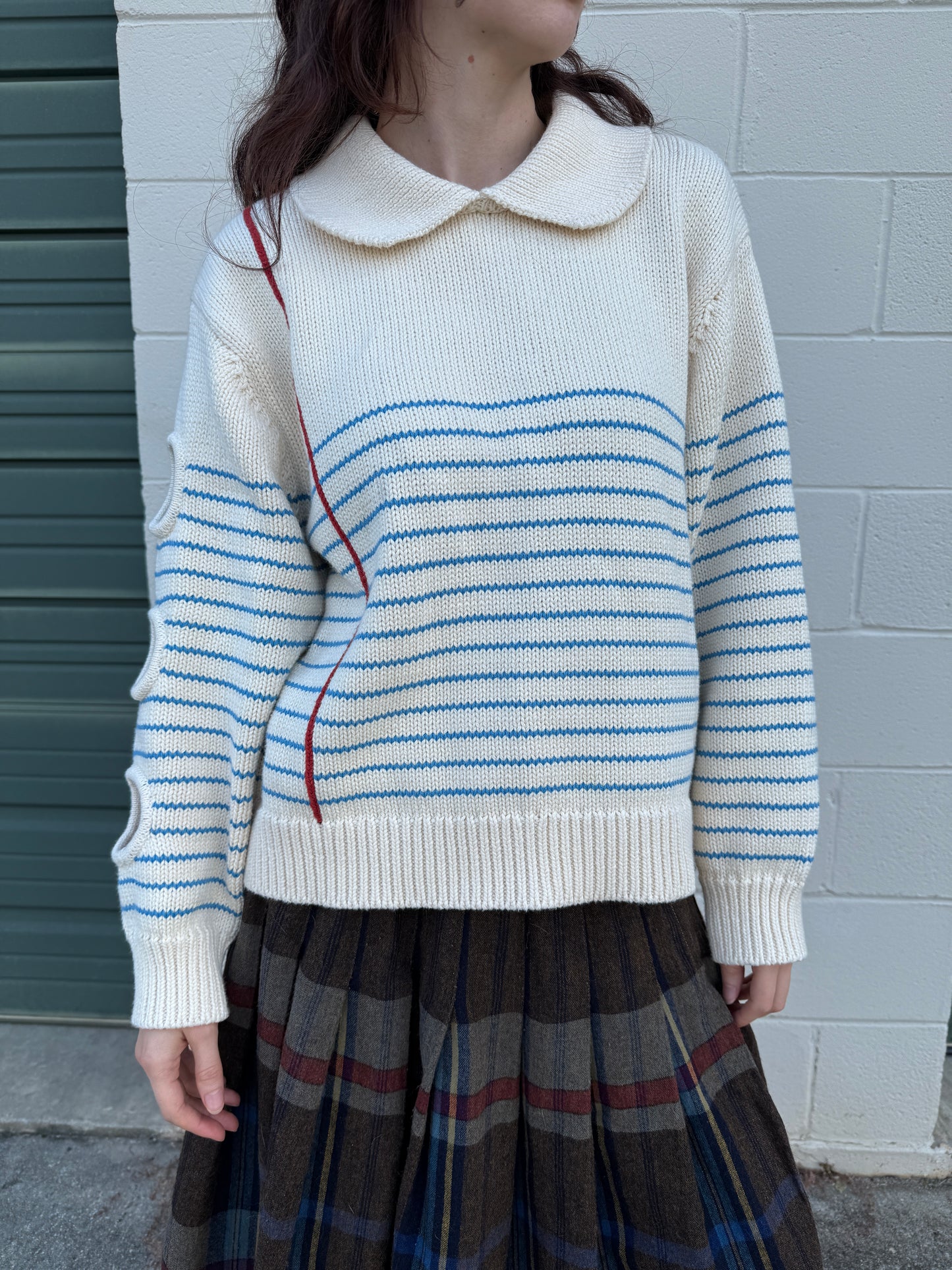Sheet of Paper Knit Sweater