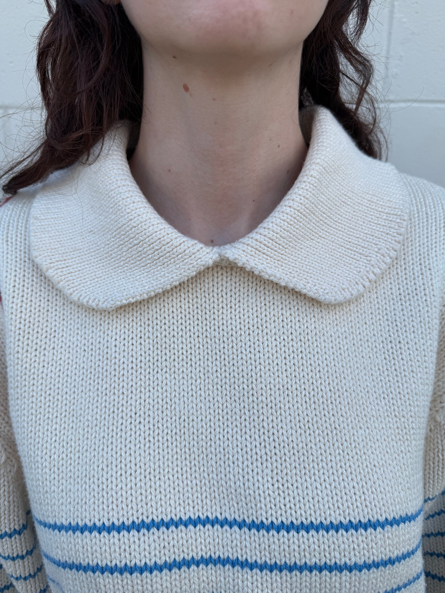 Sheet of Paper Knit Sweater