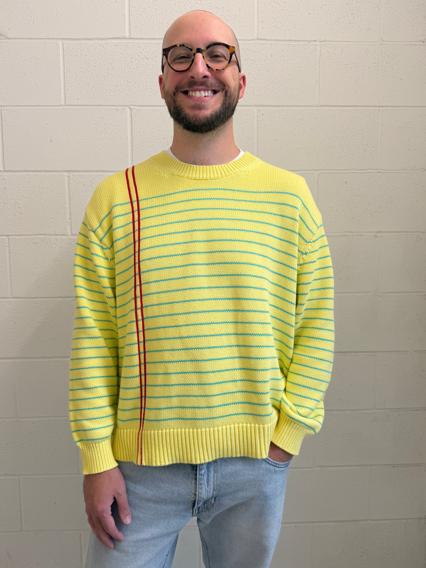 Legal Pad Knit Sweater