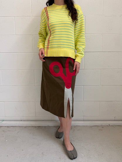 Legal Pad Knit Sweater