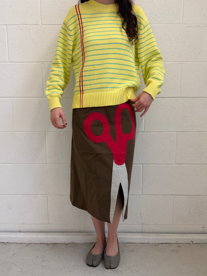 Legal Pad Knit Sweater