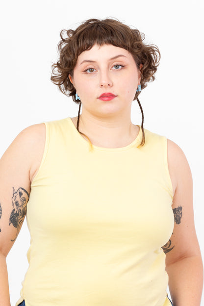 Mini Claw Clip Hoops in Sky
