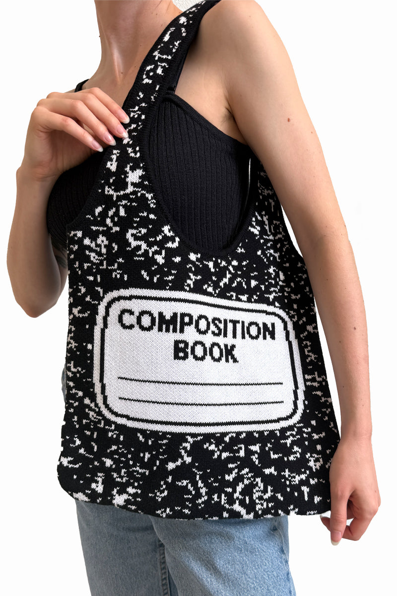 Composition Notebook Tote Bag