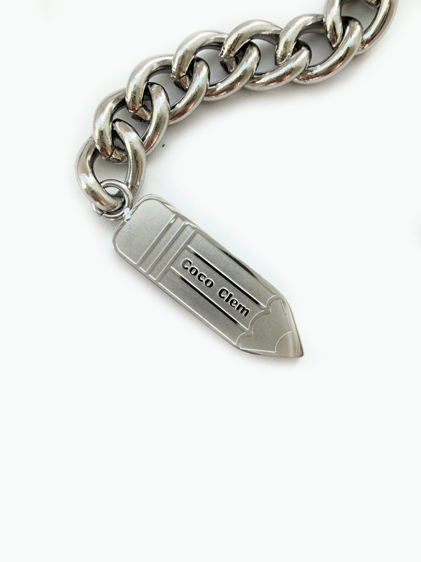 Scissor Necklace in Silver