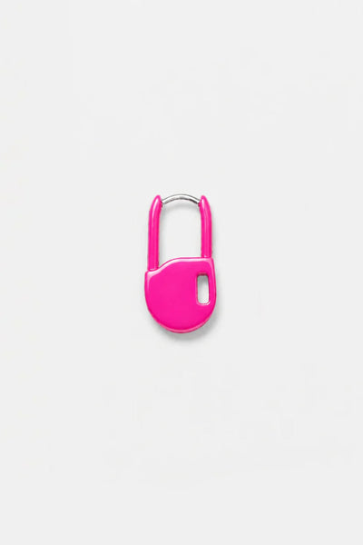 Hot Pink Stitch Marker Earrings – Jewelry for Knitters