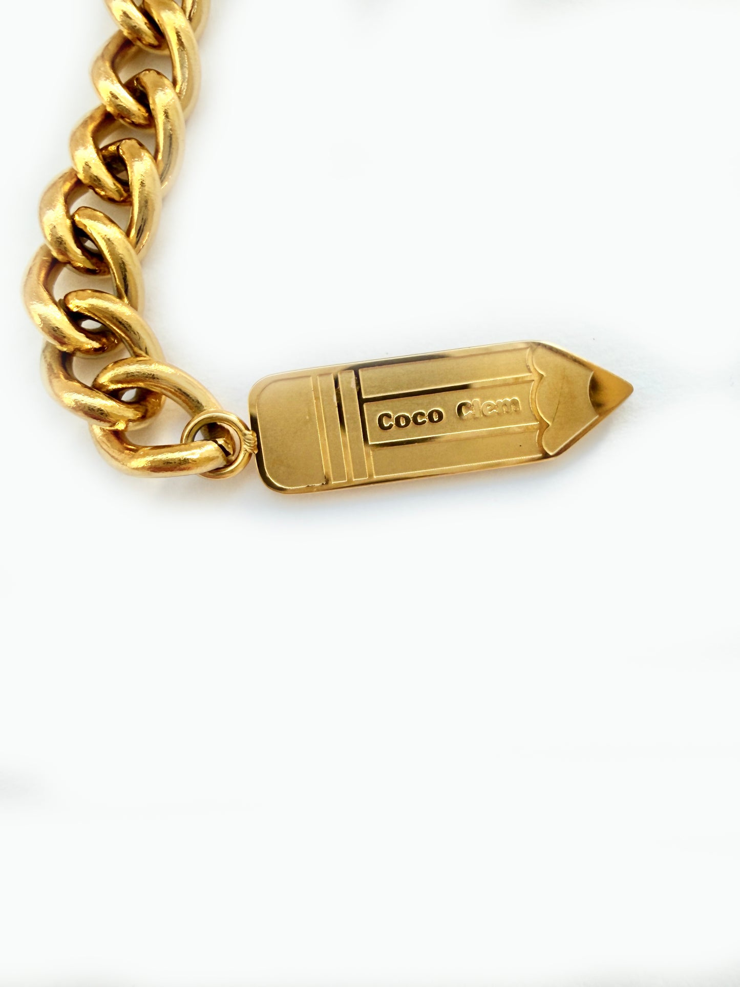 Scissor Necklace in Gold