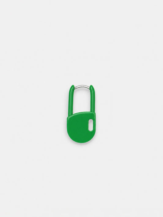 Stitch Marker Earrings in Lime