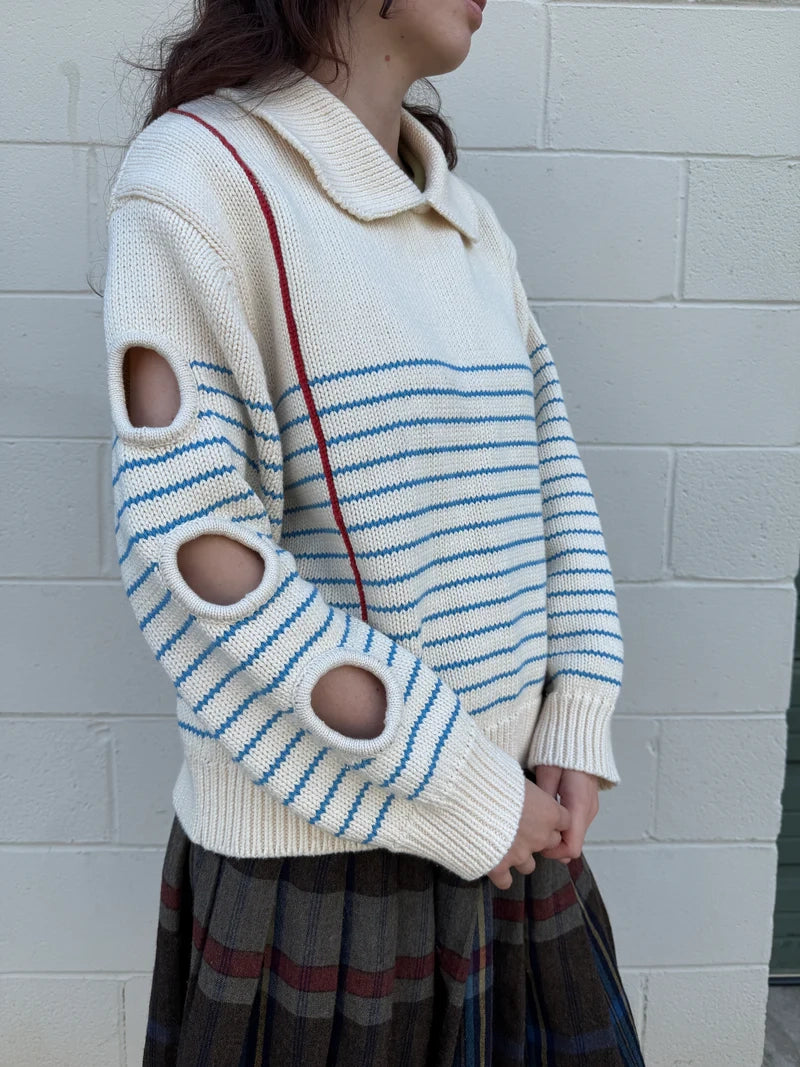 Sheet of Paper Knit Sweater