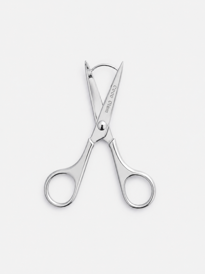 Scissor Earrings in Silver