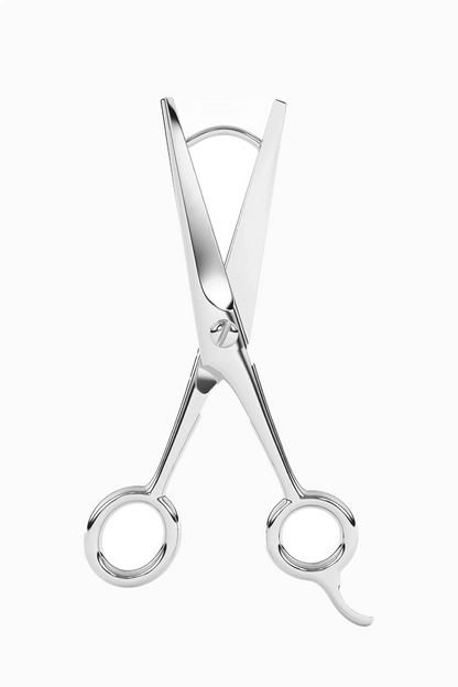 Hairdressing Shear Earrings in Silver