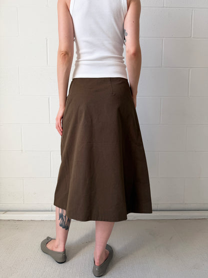 Midi Scissor Skirt