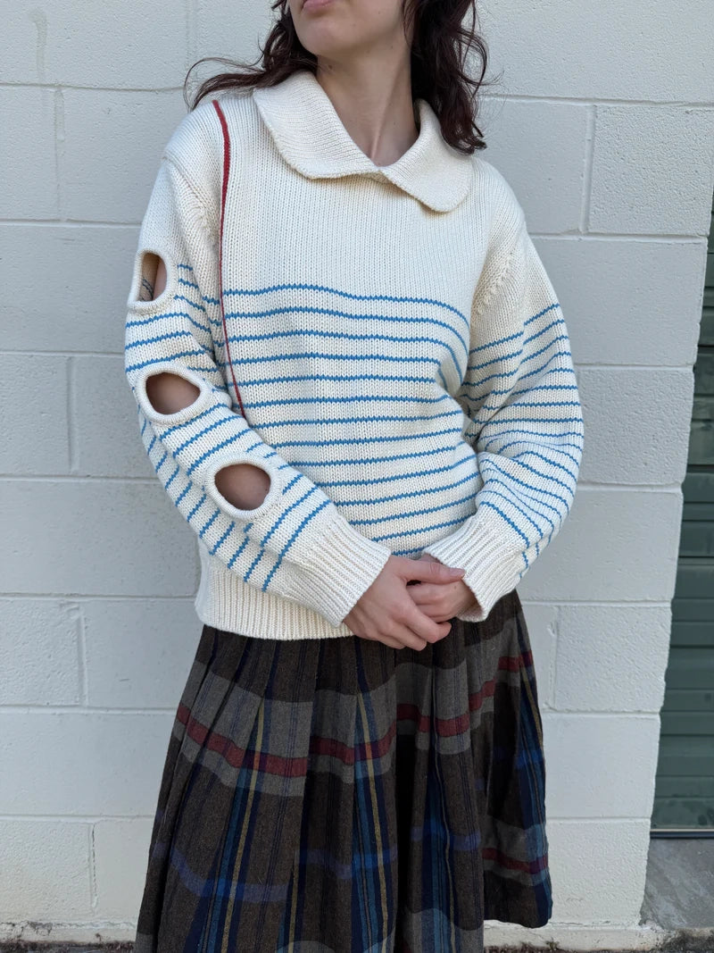 Sheet of Paper Knit Sweater